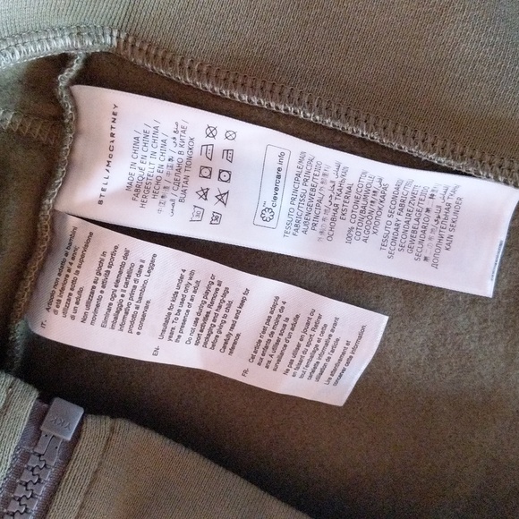 NWOT STELLA MCCARTNEY Kids Green Monster Zip-up Hoodie - Picture 9 of 16